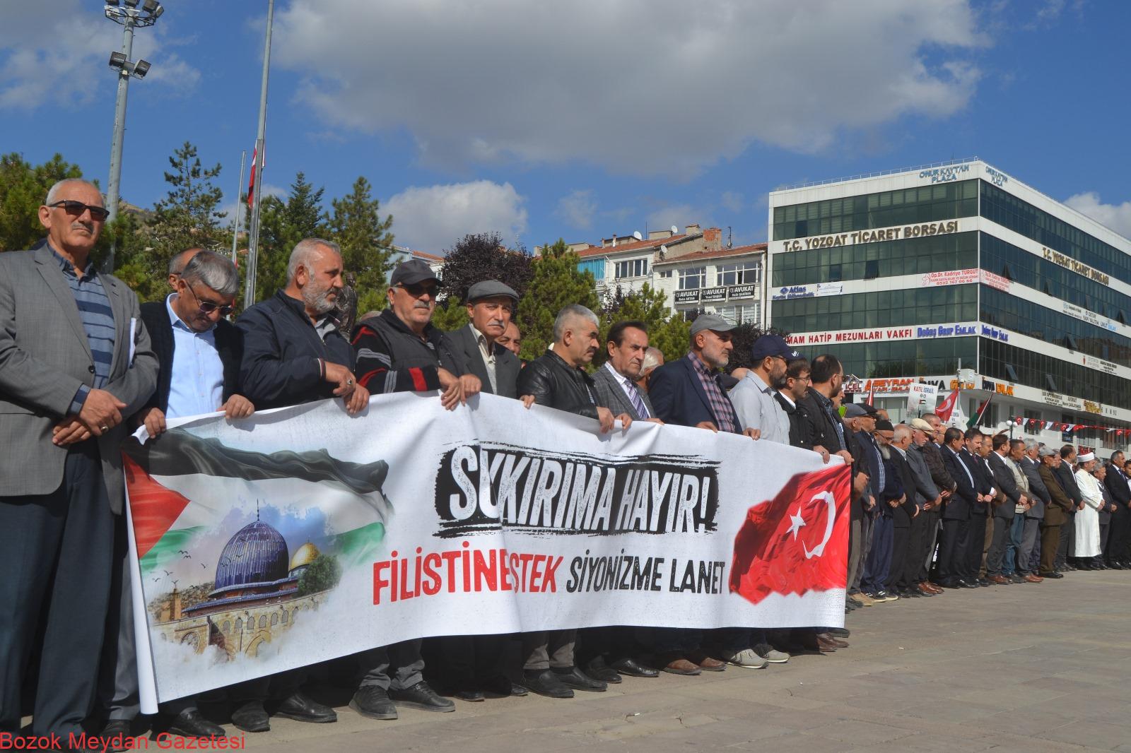 ”Filistin Halkının Yanında, İşgalin Karşısındayız!”