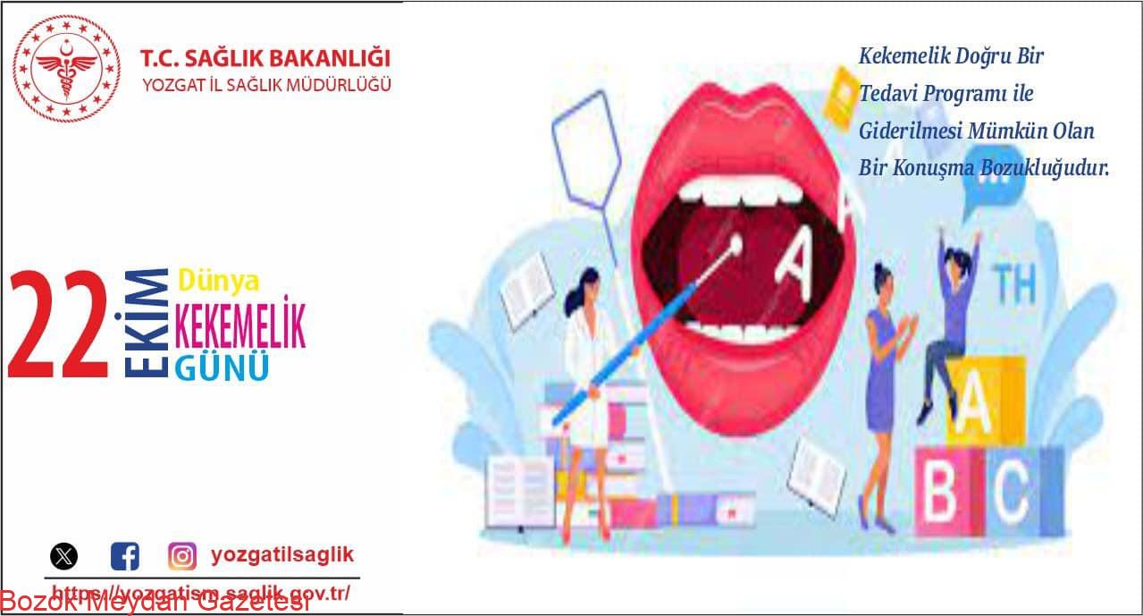 Şahin, Kekemelik Hakkında Bilgiler Verdi