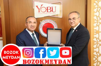 Bozdağ’dan Rektör Yaşar’a Ziyaret