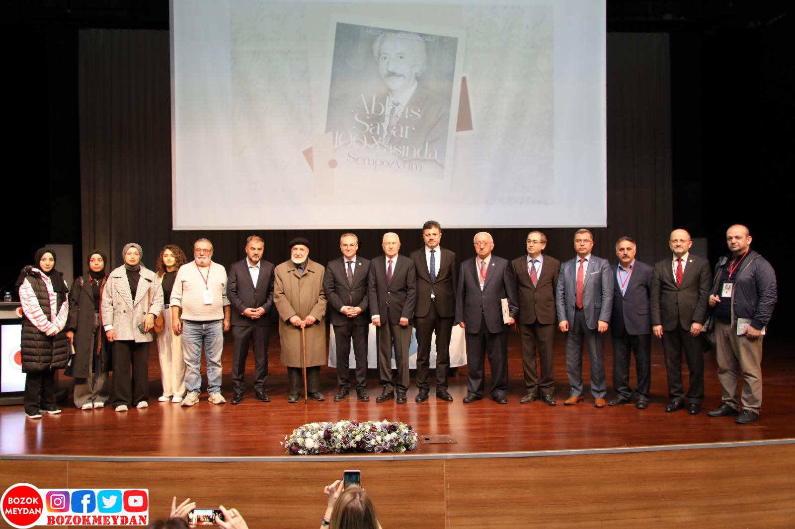 Abbas Sayar Sempozyumla Anıldı