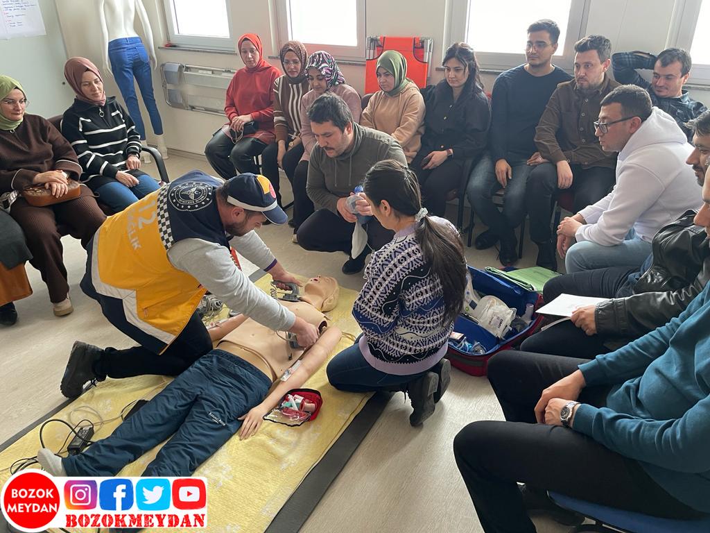 Göreve Yeni Başlayan 112 Personellerine Temel Modül Eğitimi Verildi