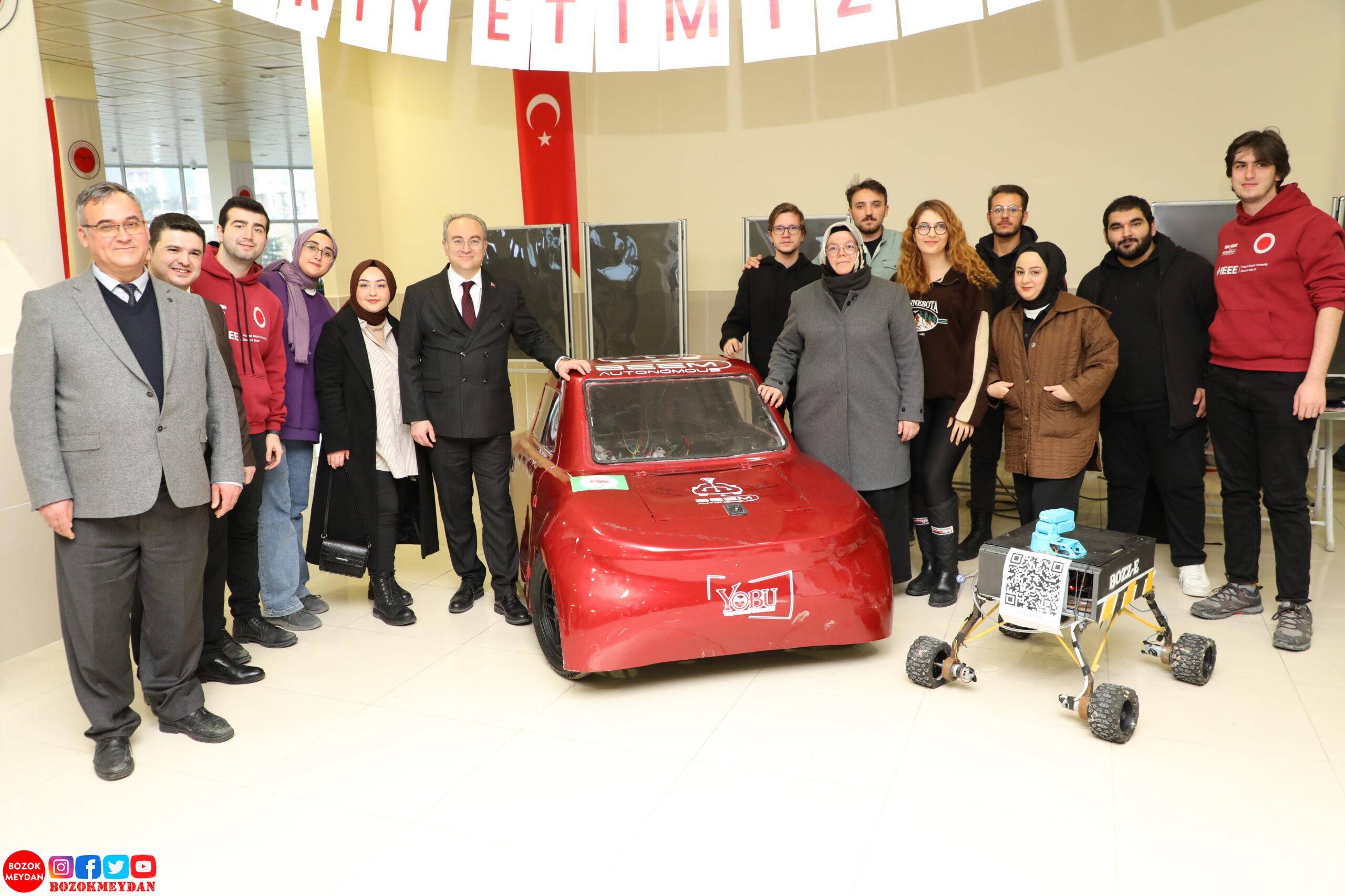 Mühendislik-Mimarlık Fakültesi Öğrencilerinin Projeleri Görücüye Çıktı