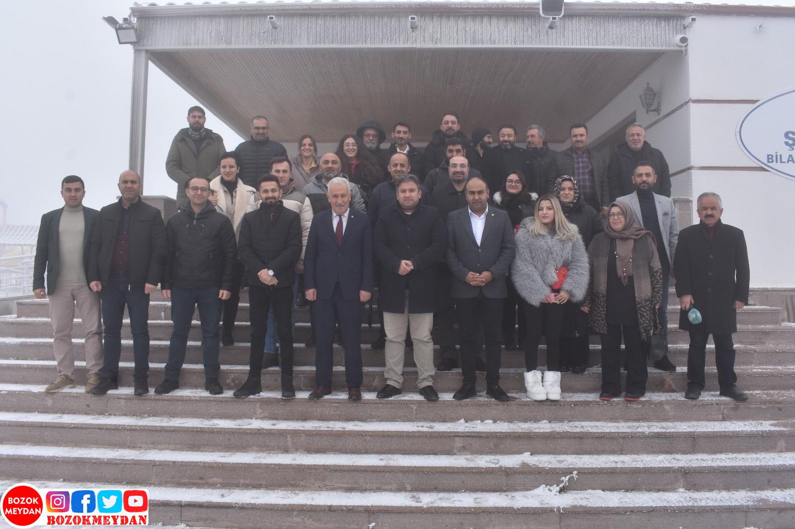 HAK-İŞ Yozgat İl Başkanı Ferman Zararsız Gazetecilerle Bir Araya Geldi