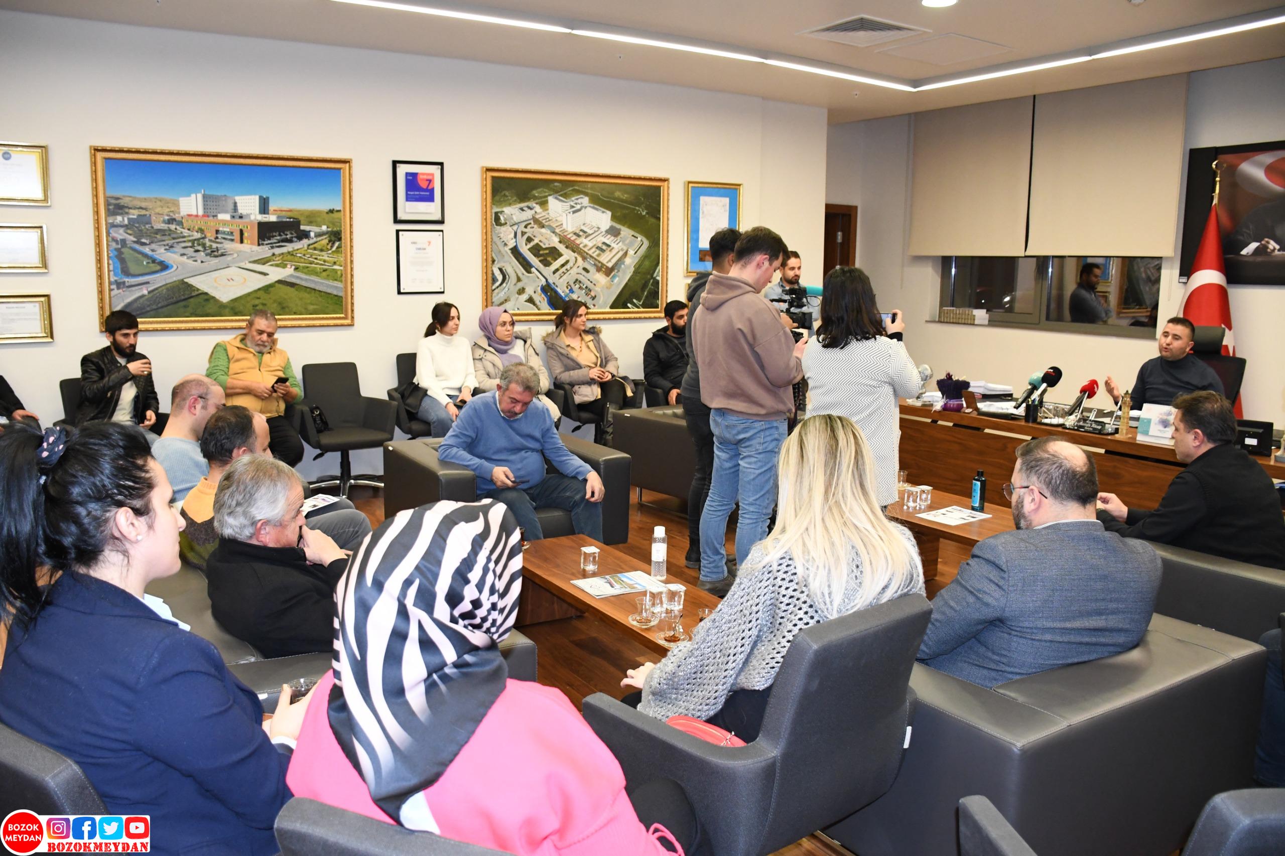 Başhekim Kozan, Gazetecilerle Bir Araya Geldi