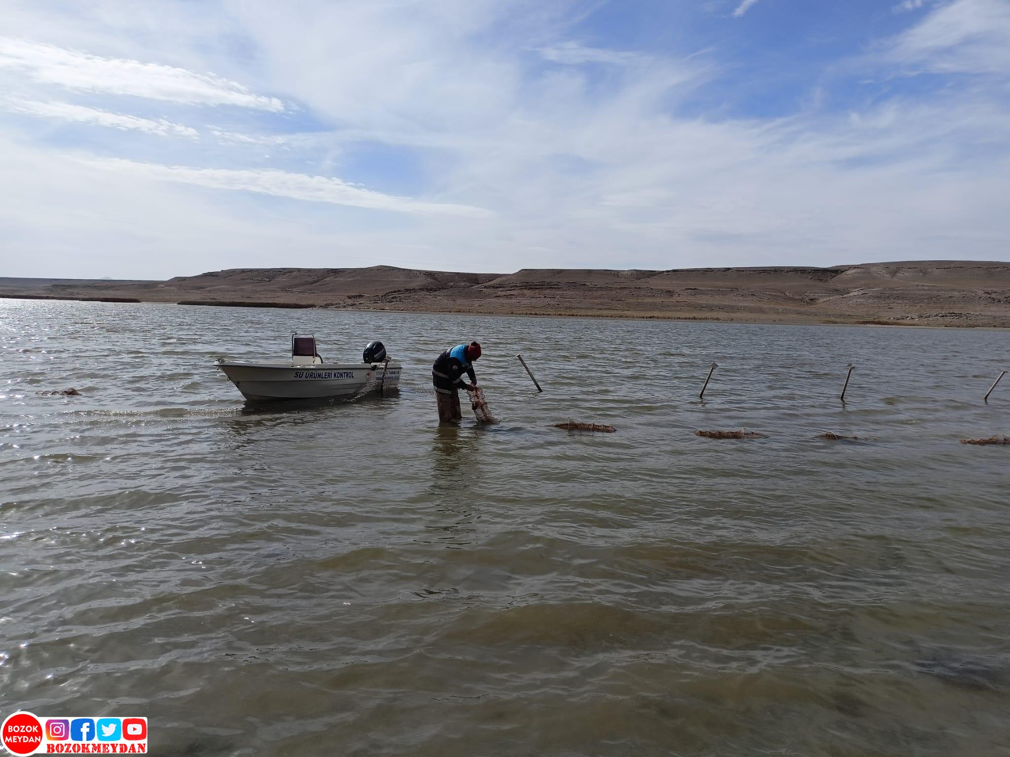 Yozgat’ta Balık Stokları ve Sürdürülebilir Balıkçılık İçin Kontrol ve Denetim Çalışmaları Devam Ediyor
