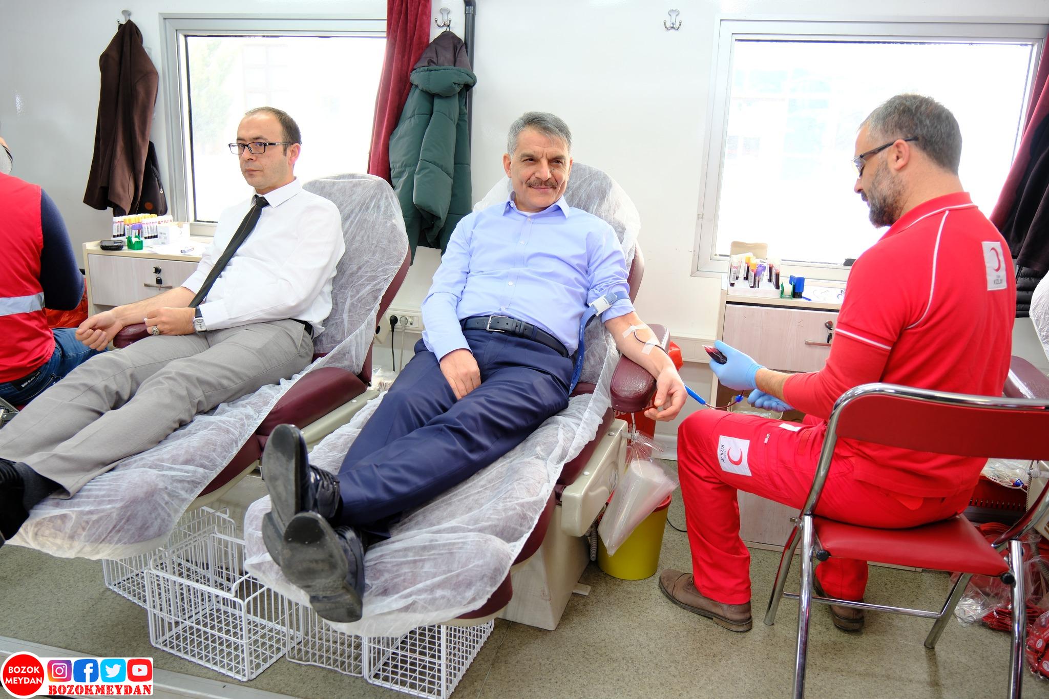 Kan Bağışı Kampanyasına Yozgat Valiliği’nden Destek