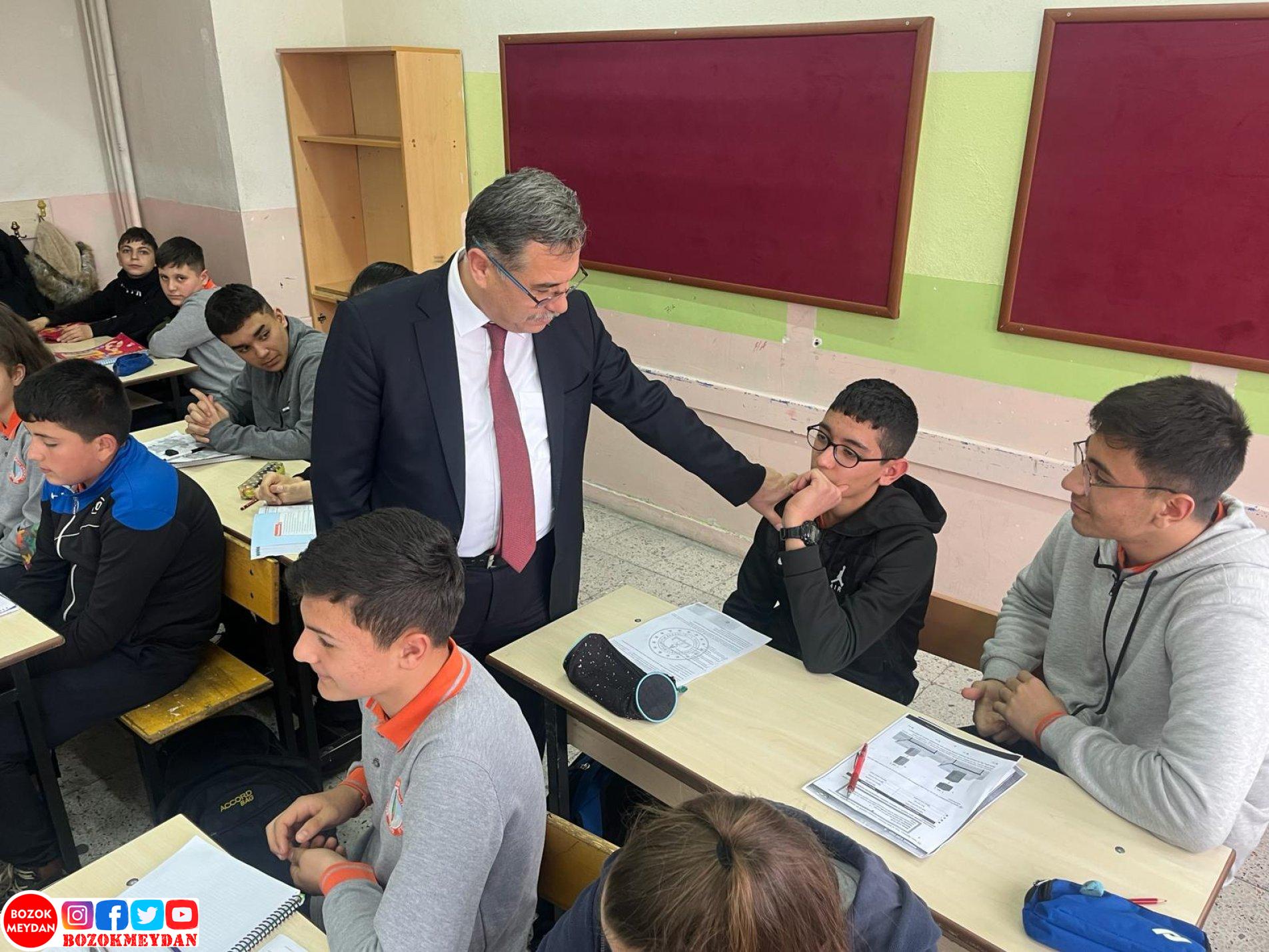 İl Milli Eğitim Müdürü Altınkaynak’tan Çayıralan’a Ziyaret