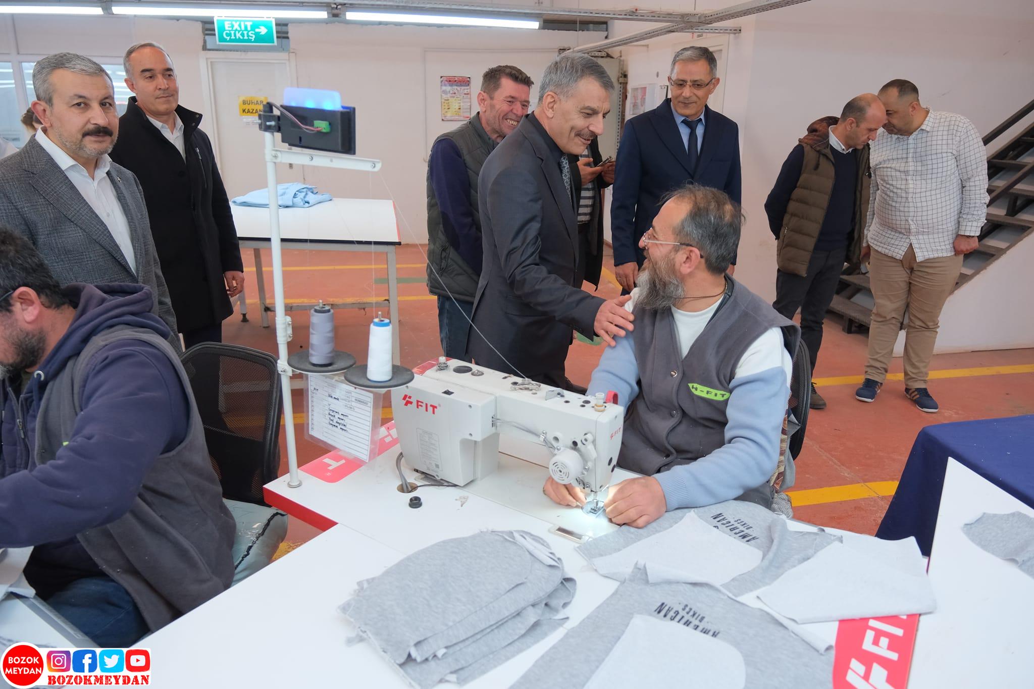 Vali Mehmet Ali Özkan OSB Firmalarını Ziyaret Etti