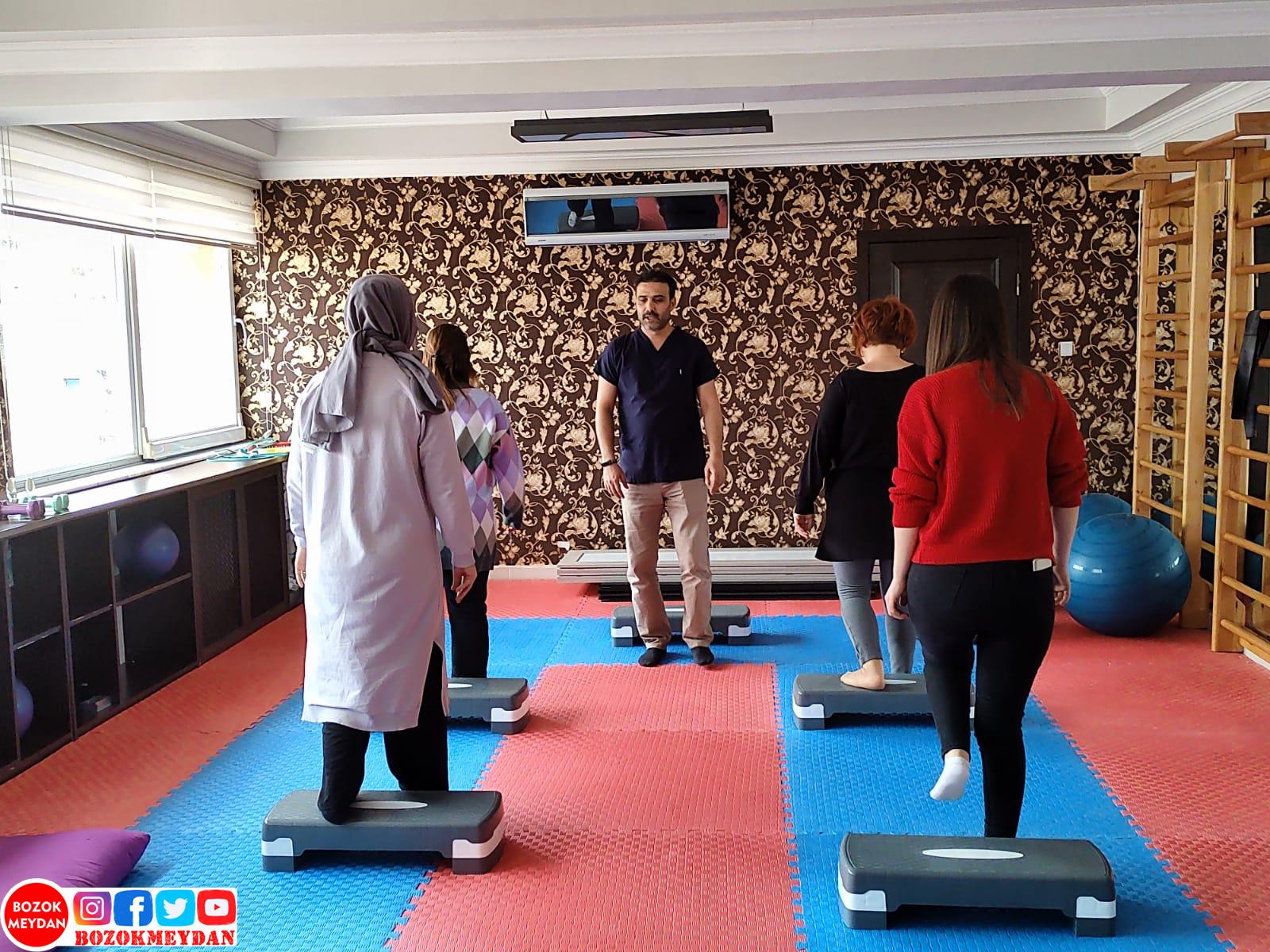 Yozgat’ta Sağlık Personellerine Fitness Etkinliği