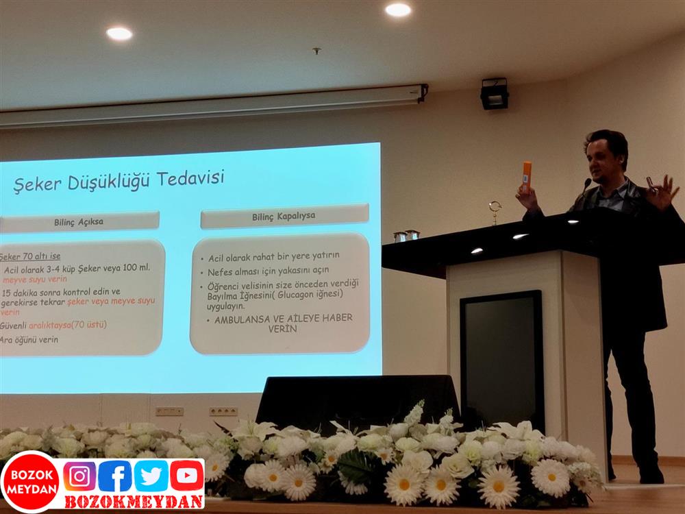 Öğretmenlere Diyabet ve Glukagon Uygulaması Eğitimi