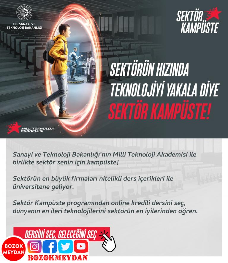 Yozgat Bozok Üniversitesi’nde Sektör Kampüste Programı Başladı: İş Dünyası ve Akademi Buluşuyor