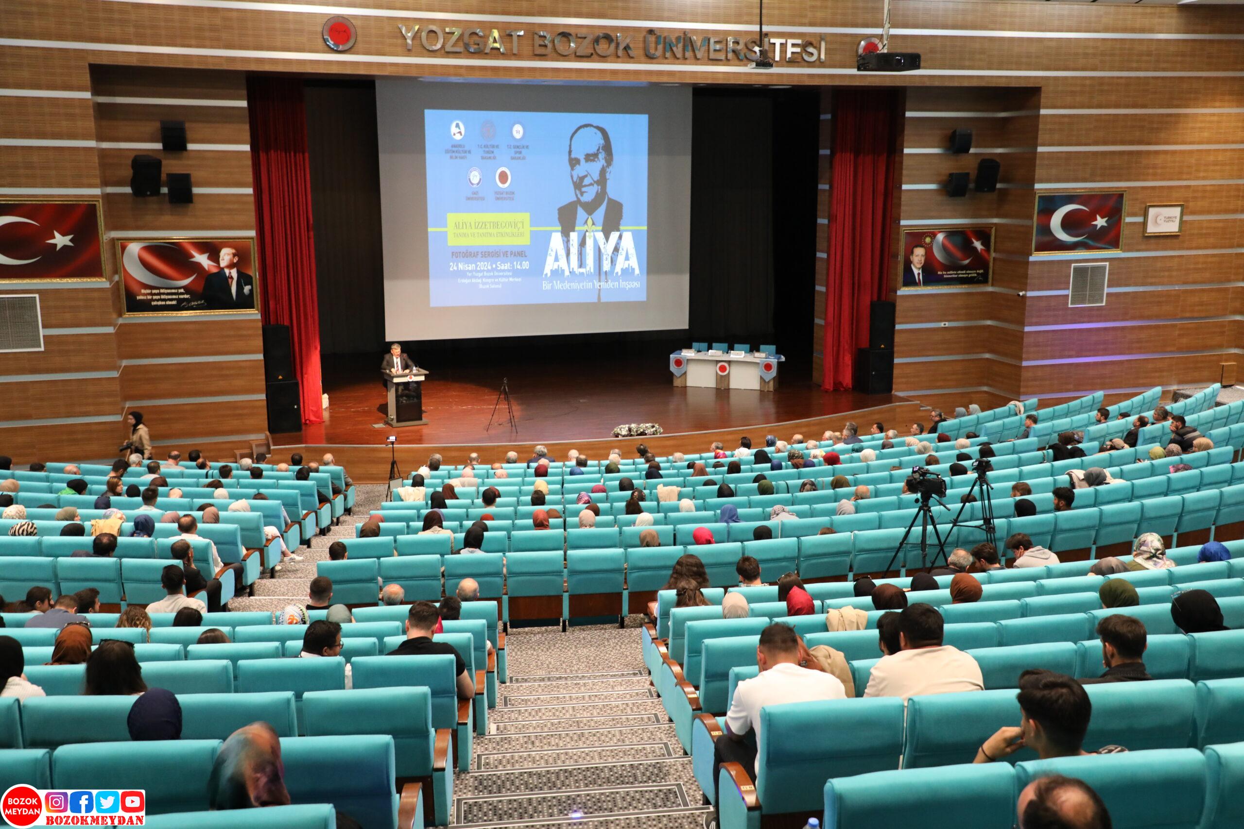 Aliya İzzetbegoviç Yozgat’ta Anıldı!