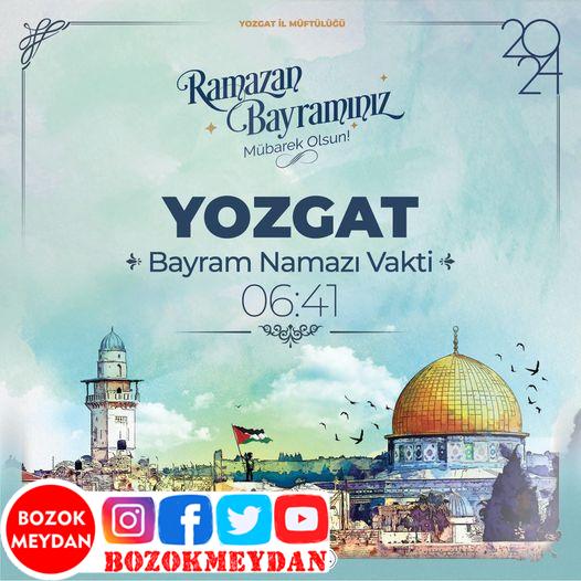 Ailece Bayram Namazına Davet