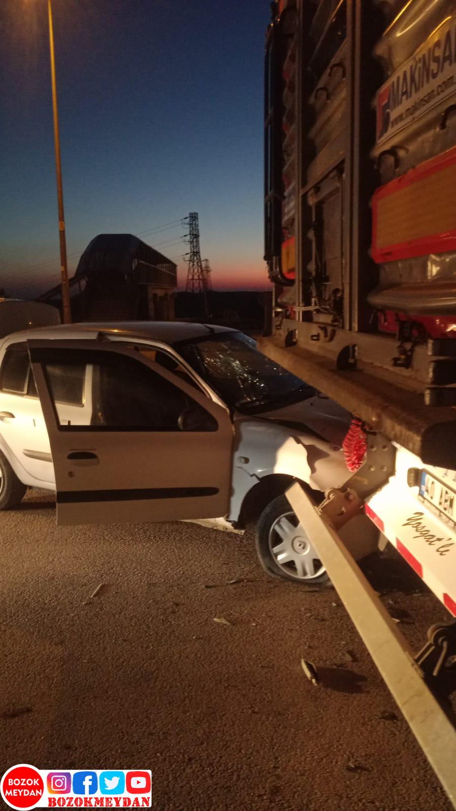 Görülmez Kaza Ucuz Atlatıldı (Videolu Haber)