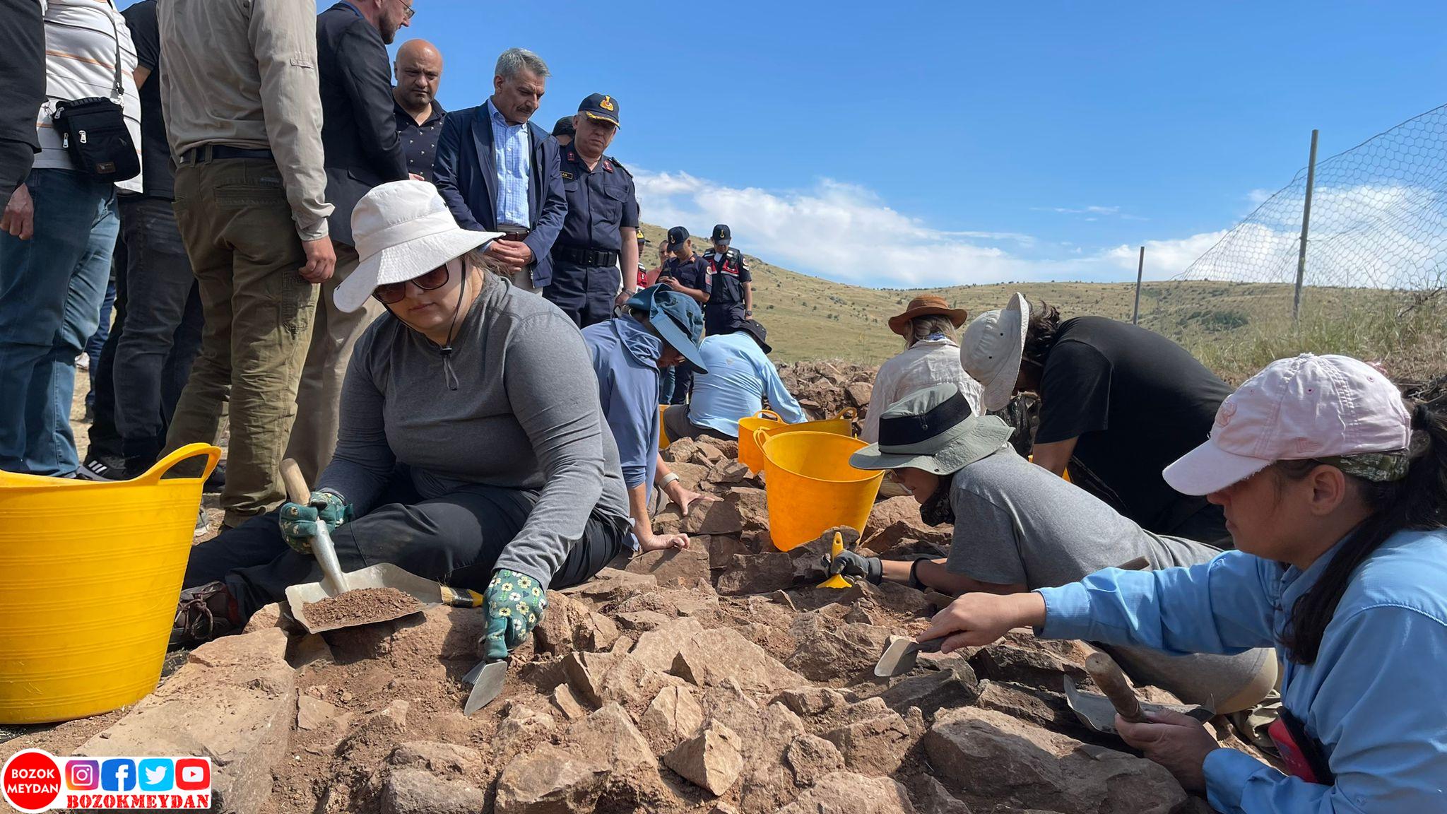 Kerkenes Harabeleri’nde Tarihi Keşifler (Videolu Haber)