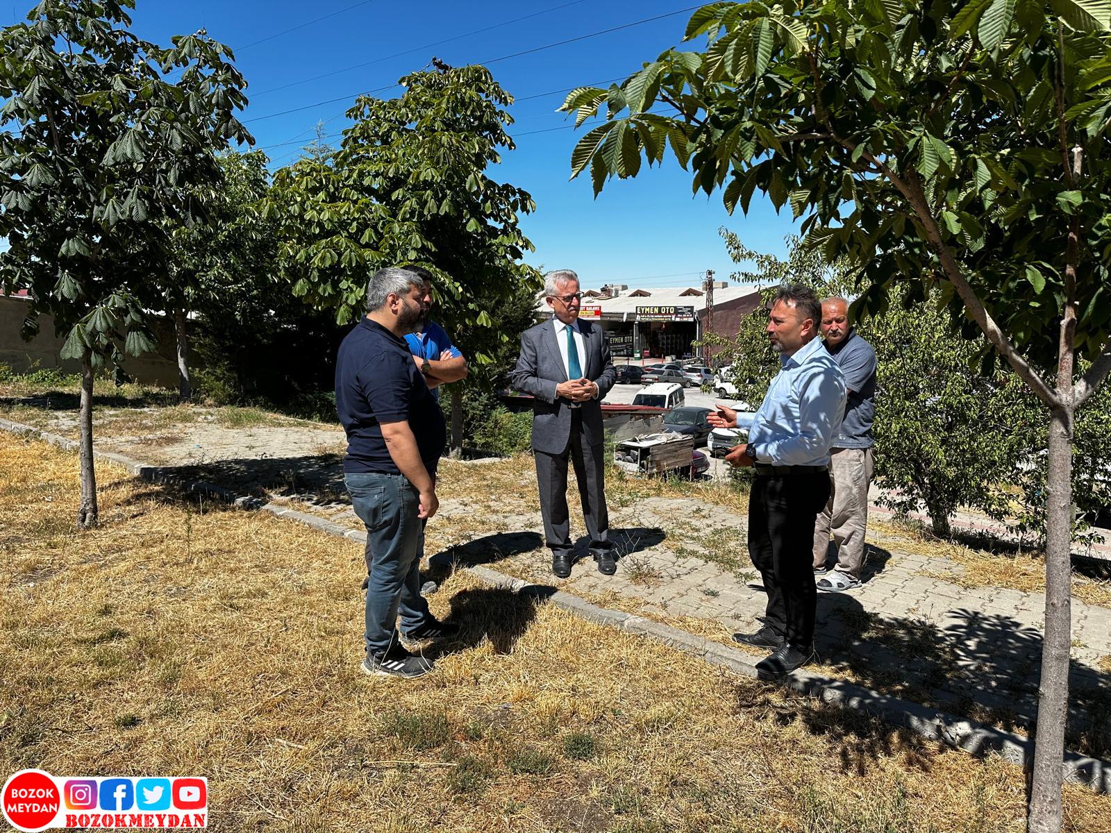 Yozgat Belediye Başkanı Dr. Kazım Arslan Sanayi Esnafı ile Buluştu