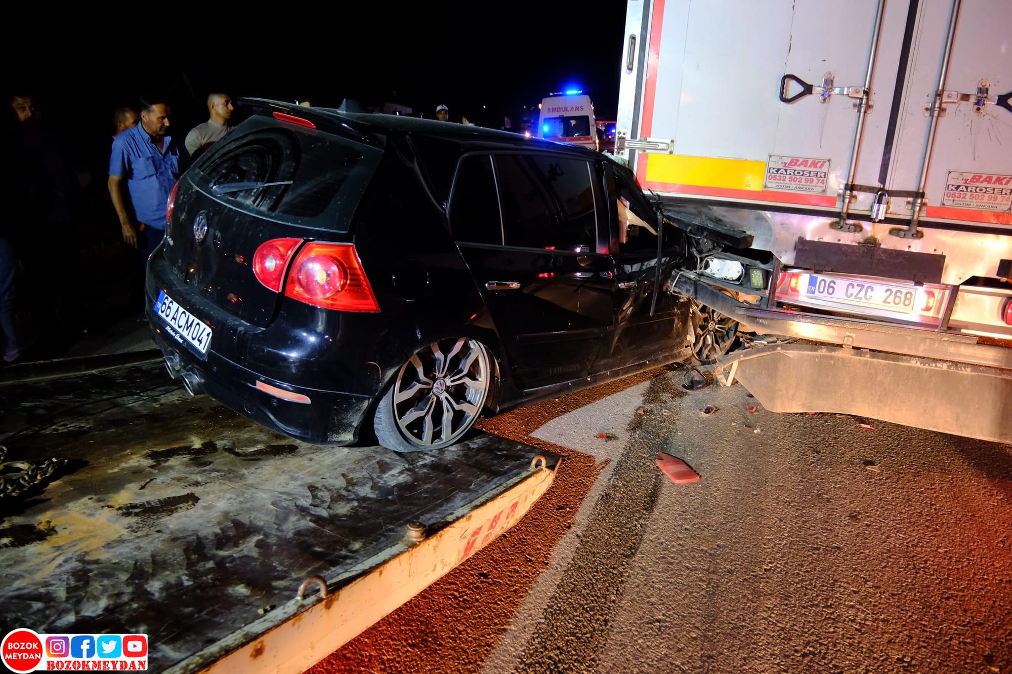 Sorgun’da Zincirleme Trafik Kazası: 1 Ölü, 7 Yaralı (Videolu Haber)