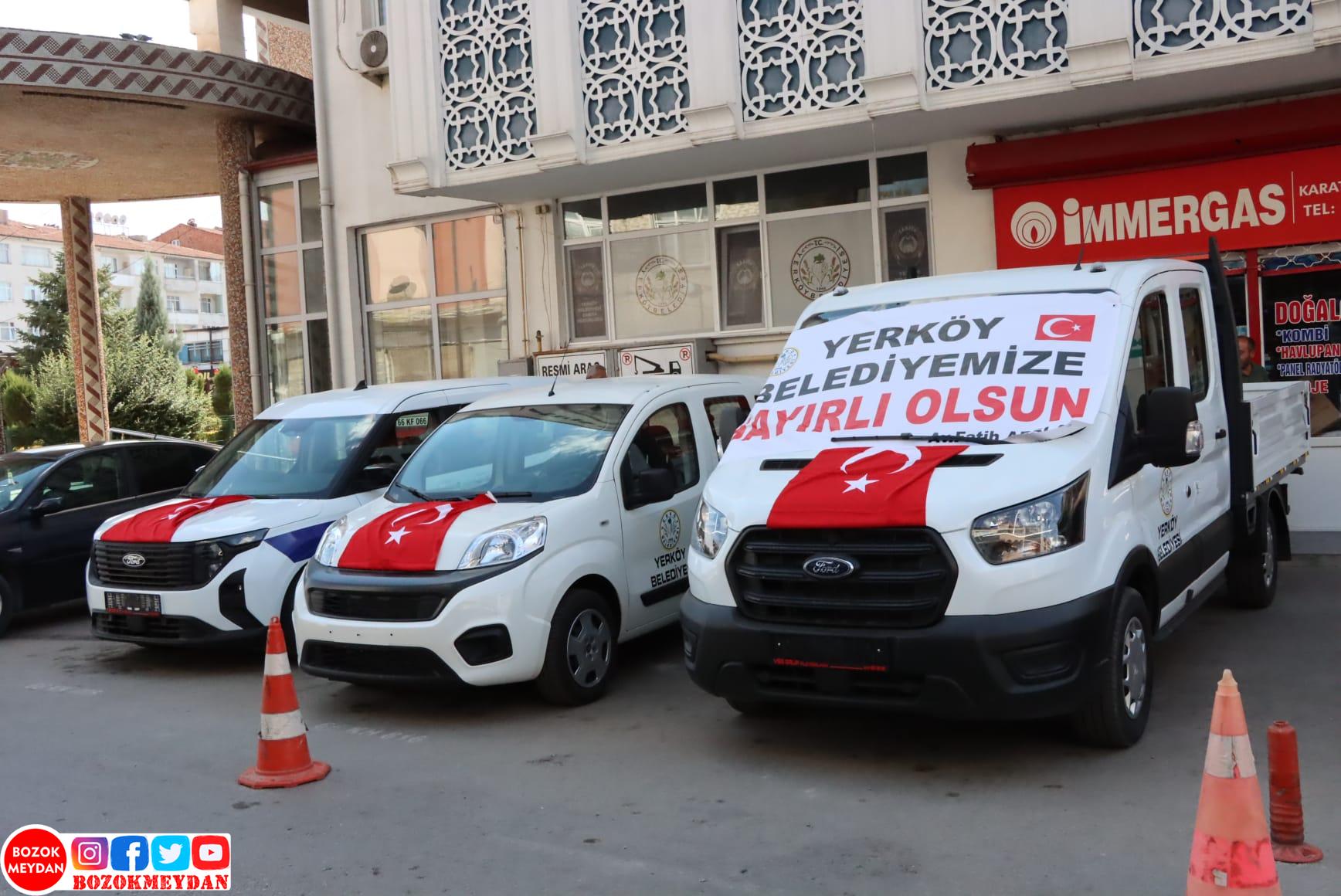 Yerköy Belediyesi’ne Anonim Bağış: İş İnsanlarından Üç Araç Hediye