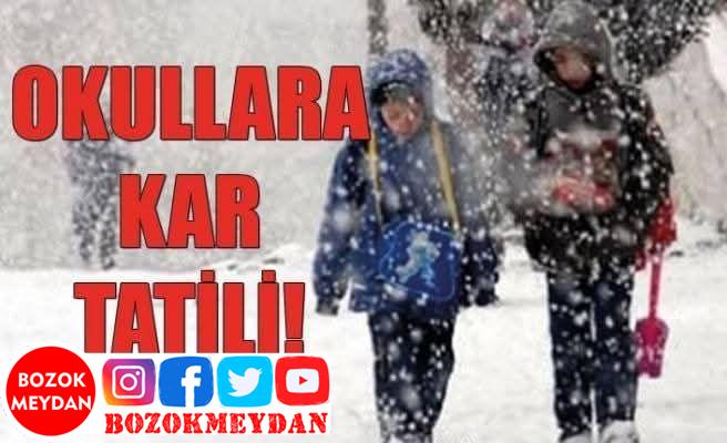 Yoğun Kar Yağışı Nedeniyle Eğitime Ara Verildi