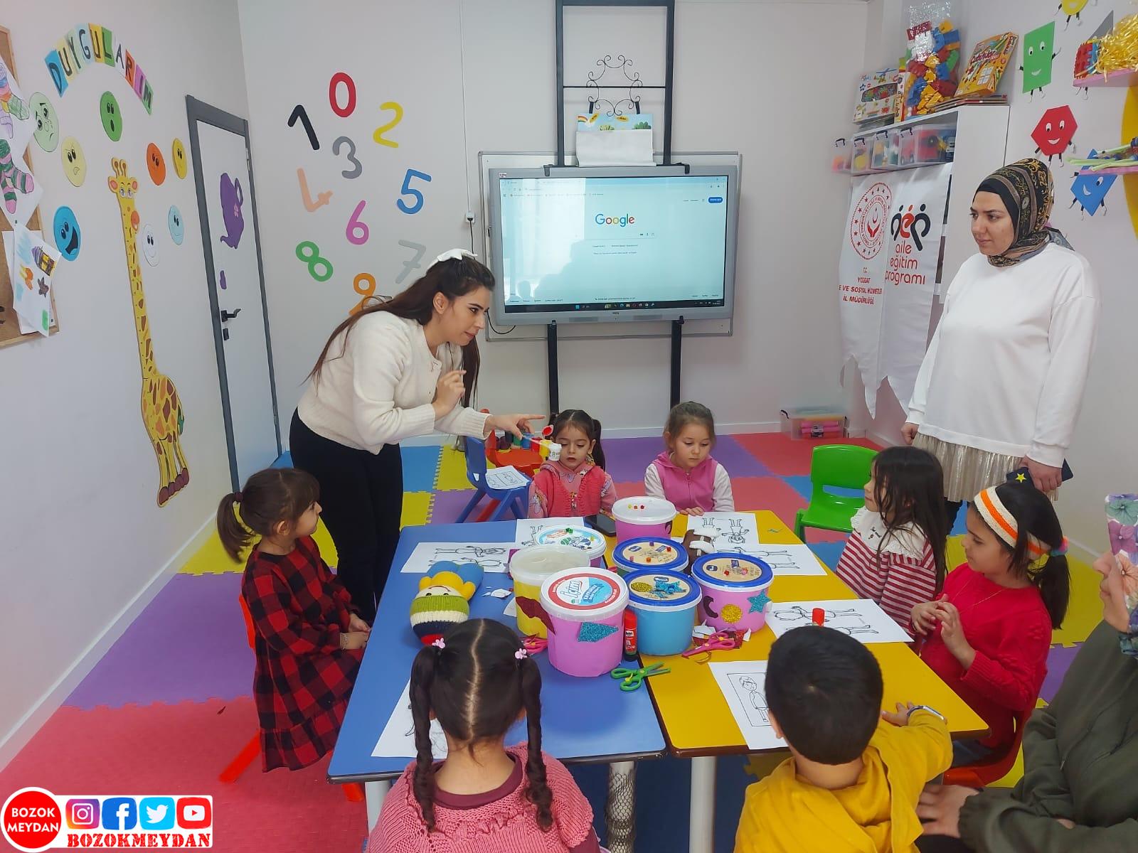 Çocuklara Mahremiyet Bilinci Kazandırılıyor