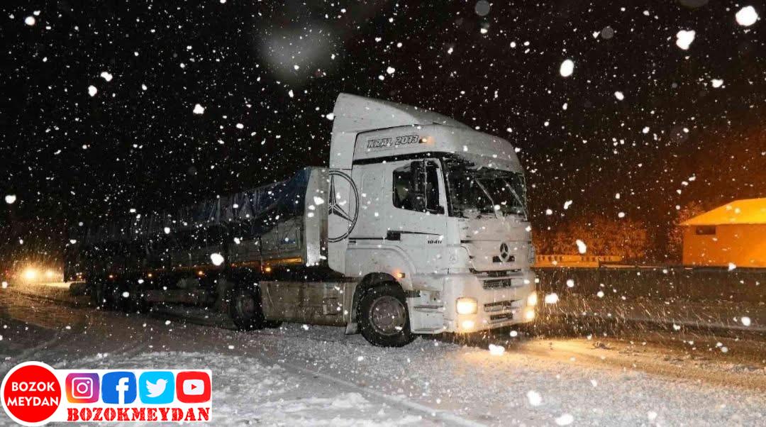 Sorgun – Sarıkaya Karayolu Trafiğe Kapatıldı