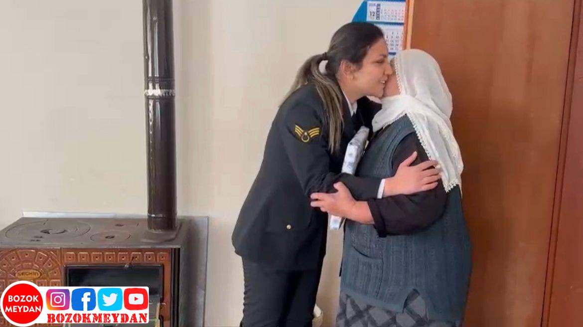 Jandarmadan Şehit Ailesine Anlamlı Ziyaret