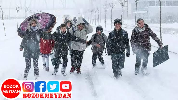 Yozgat’ta Kar Tatili Uzatıldı