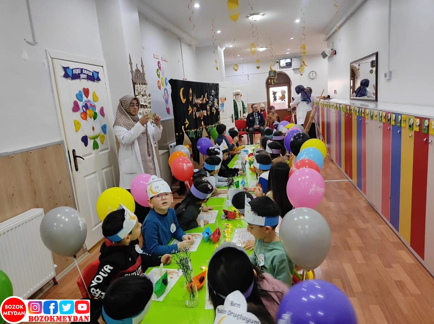 Minikler Tekne Orucu Tuttu, Ramazan Sevincini Yaşadılar!