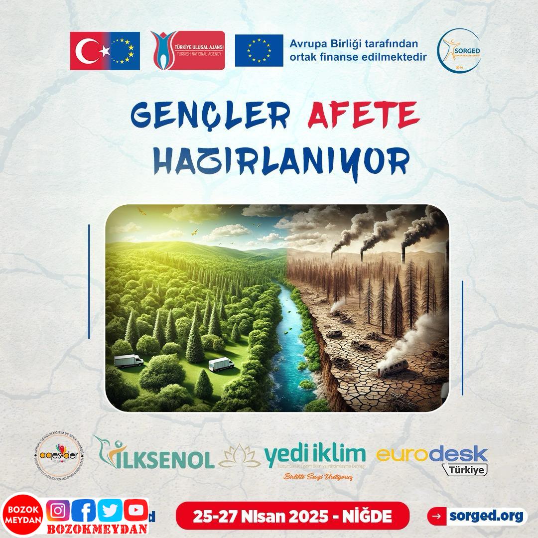Niğde’de Gençlere Yönelik Afet Hazırlık Eğitimi Düzenleniyor