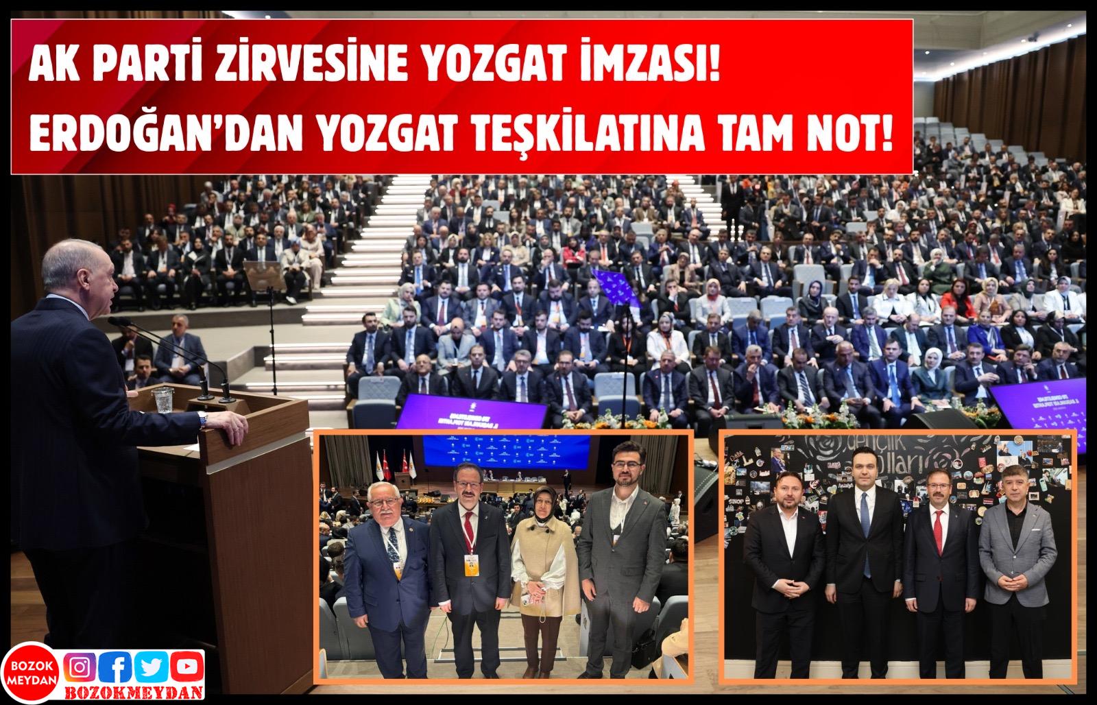 Cumhurbaşkanı Erdoğan’dan Yozgat Teşkilatına Övgü: “Liderimizin Gönlünde Yer Aldınız”