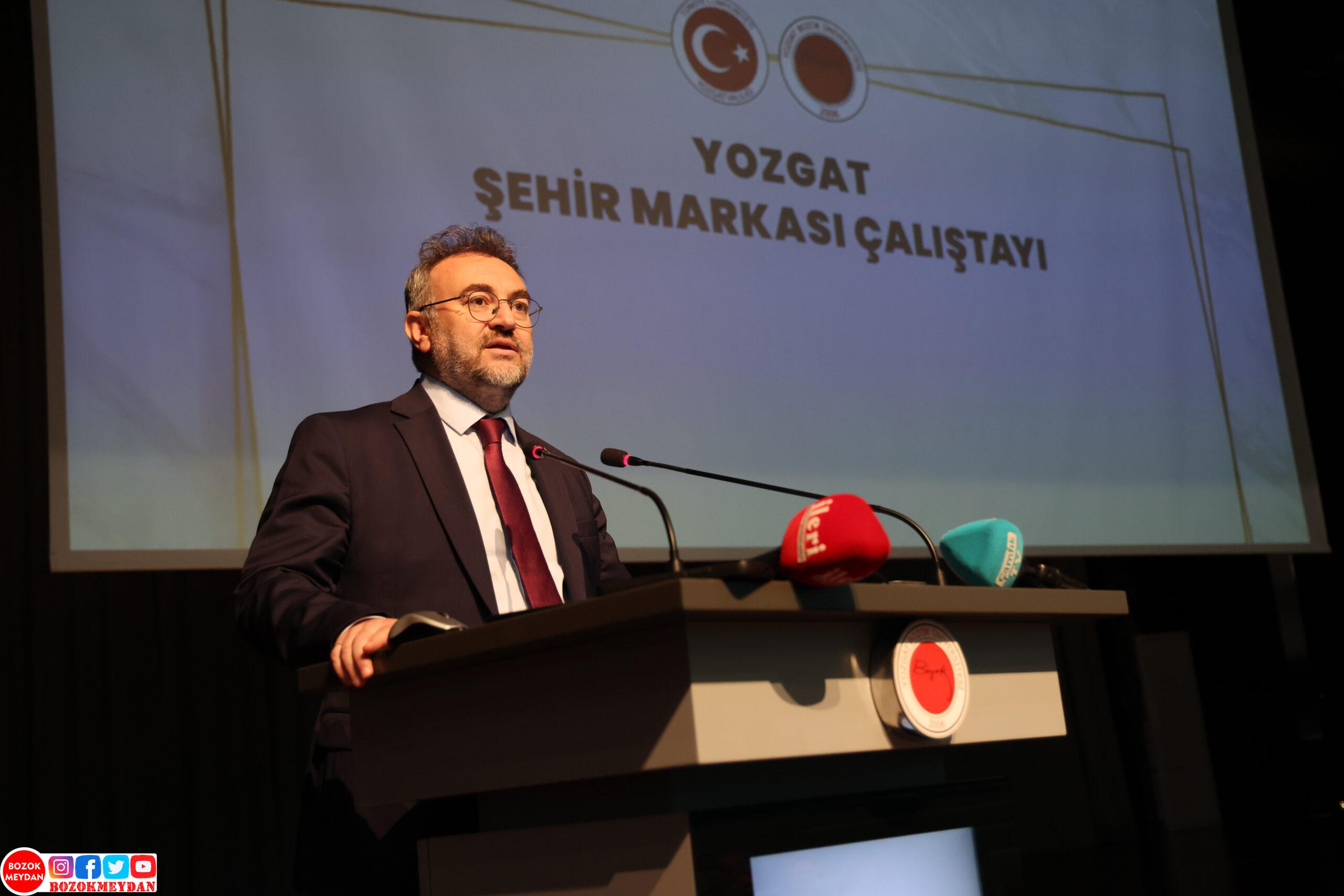 Yozgat Bozok Üniversitesi’nde “Yozgat Şehir Markası Çalıştayı” Düzenlendi