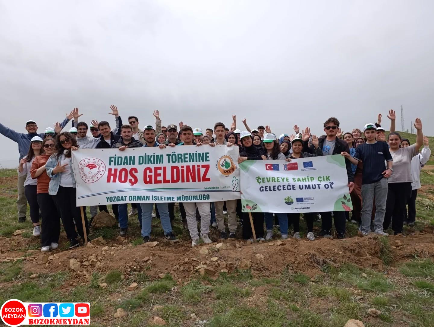 SORGED öncülüğünde düzenlenen etkinlikte gençler, fidan dikimiyle doğaya nefes, geleceğe umut oldu