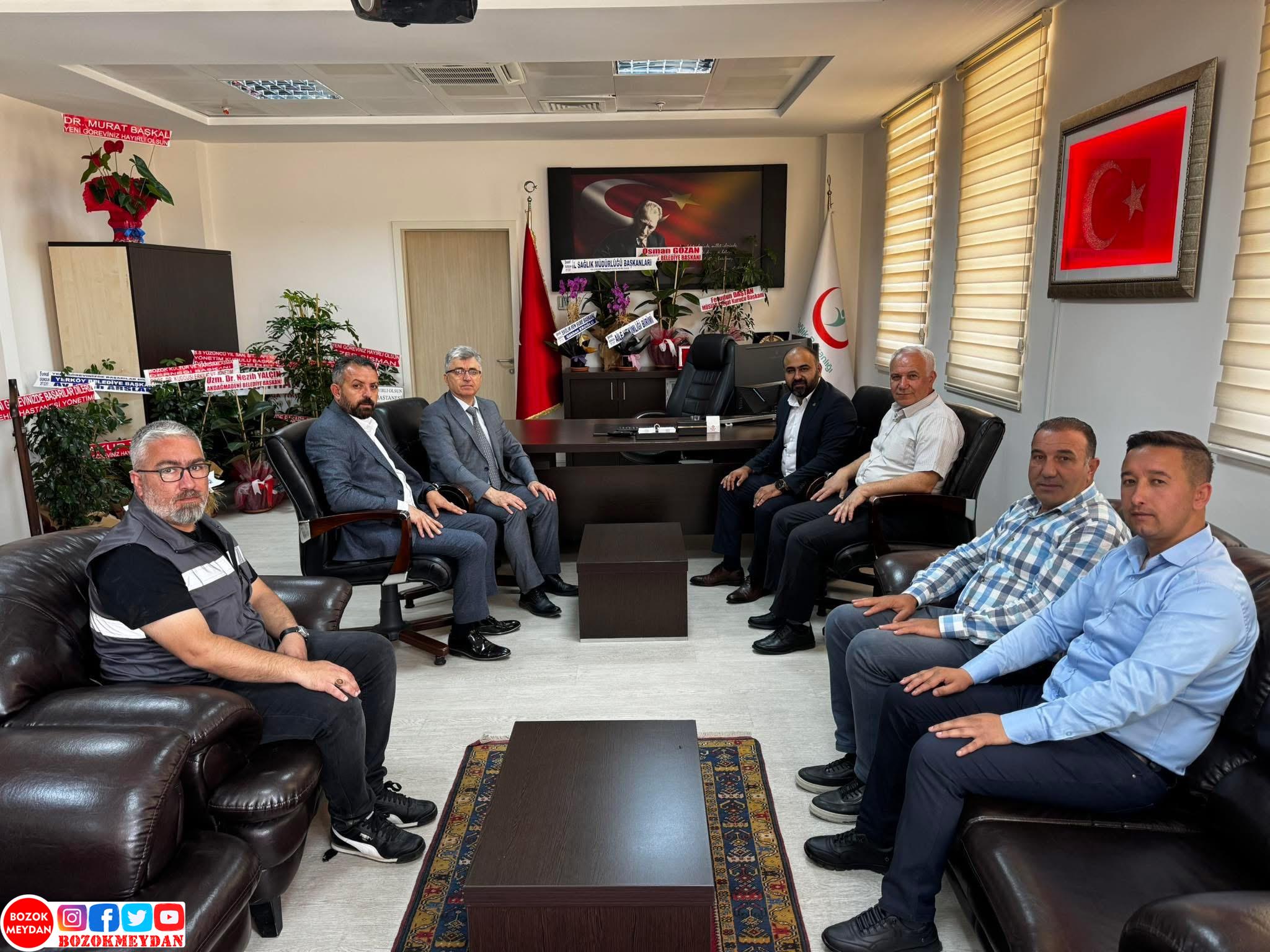 Öz Sağlık-İş’ten İl Sağlık Müdürü Karaarslan’a Ziyaret