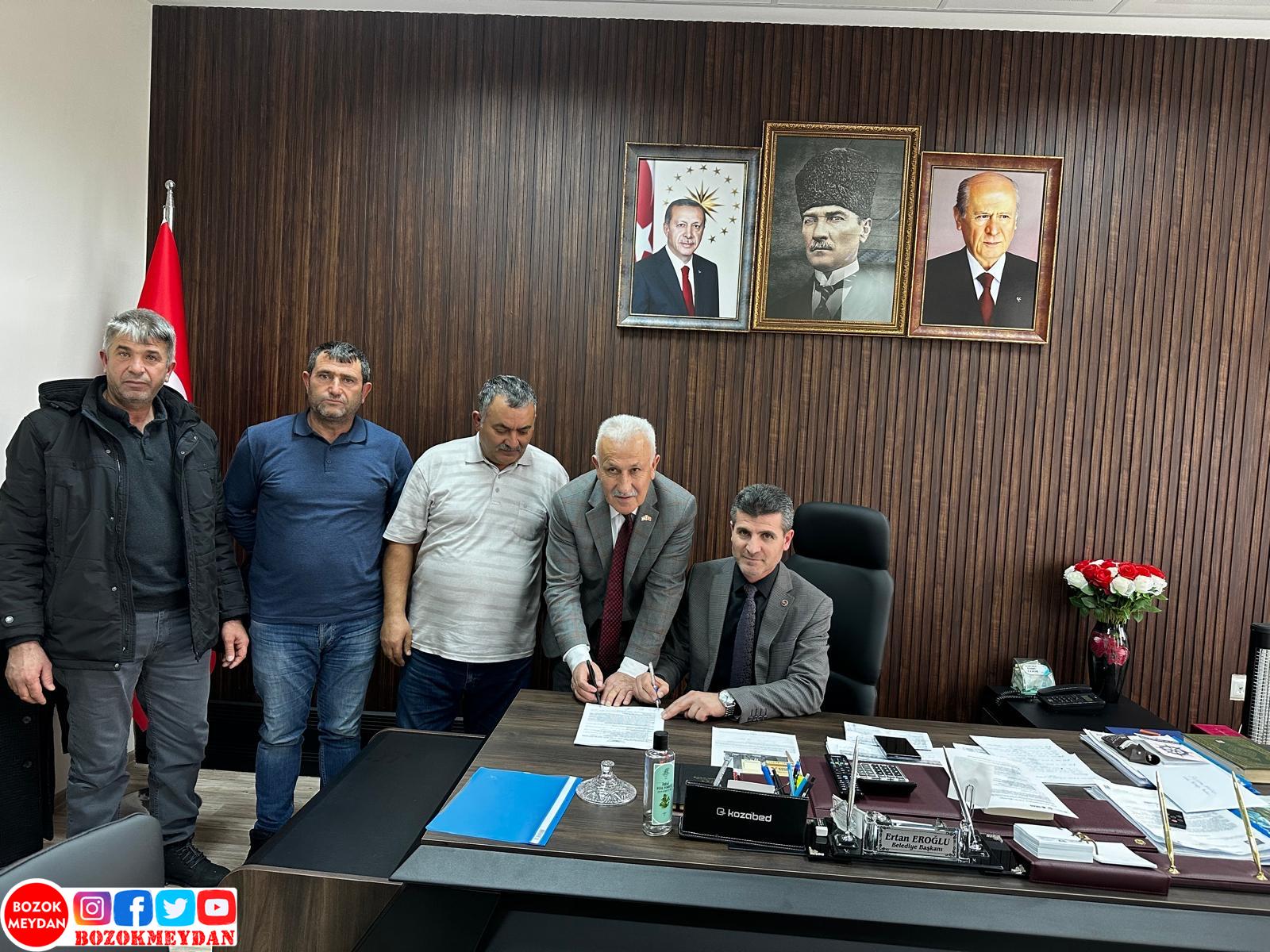 Çandır Belediyesinde Toplu İş Sözleşmesi İmzalandı