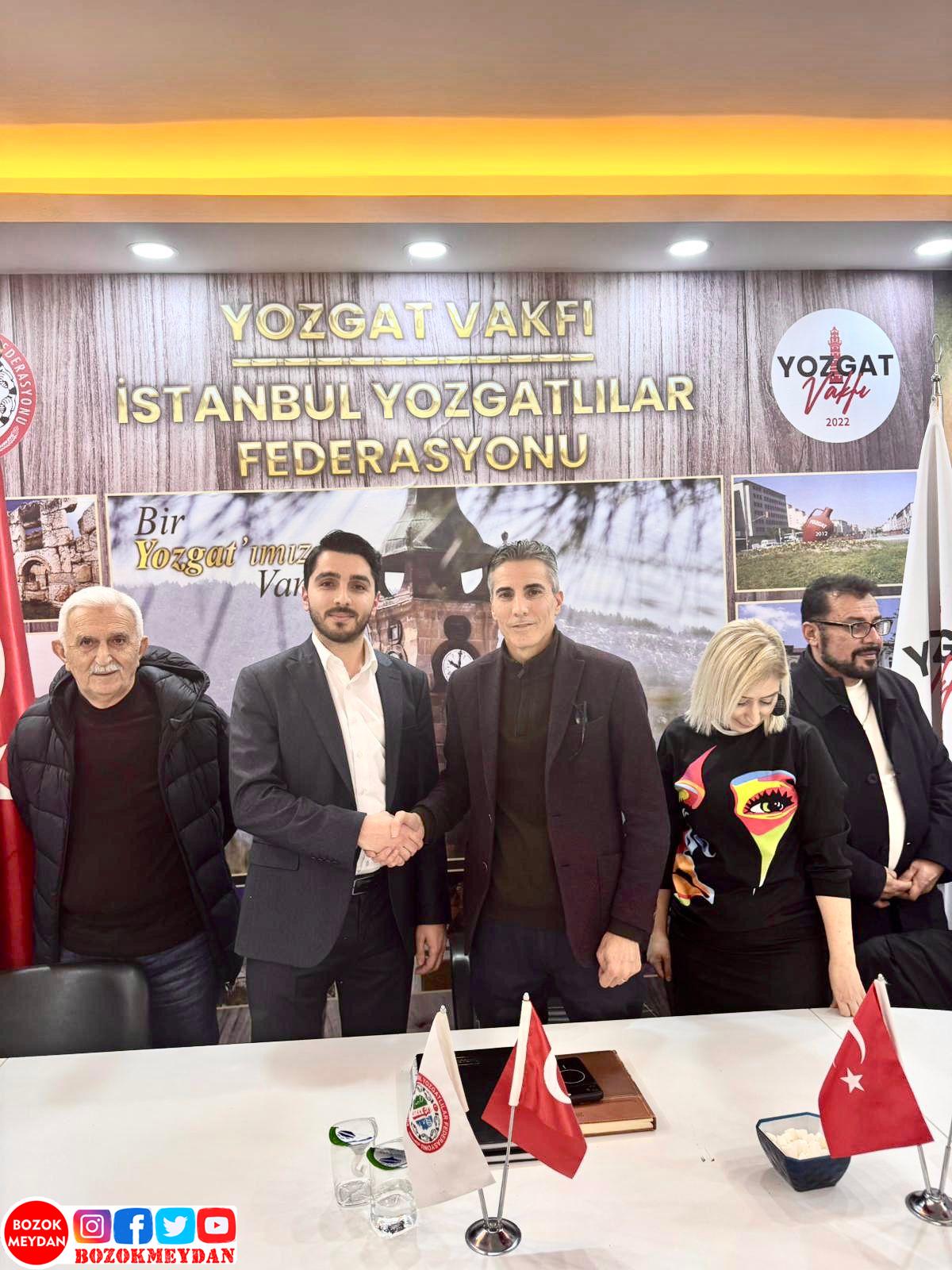 İstanbul Yozgatlılar Federasyonu’nda Bayrak Değişimi