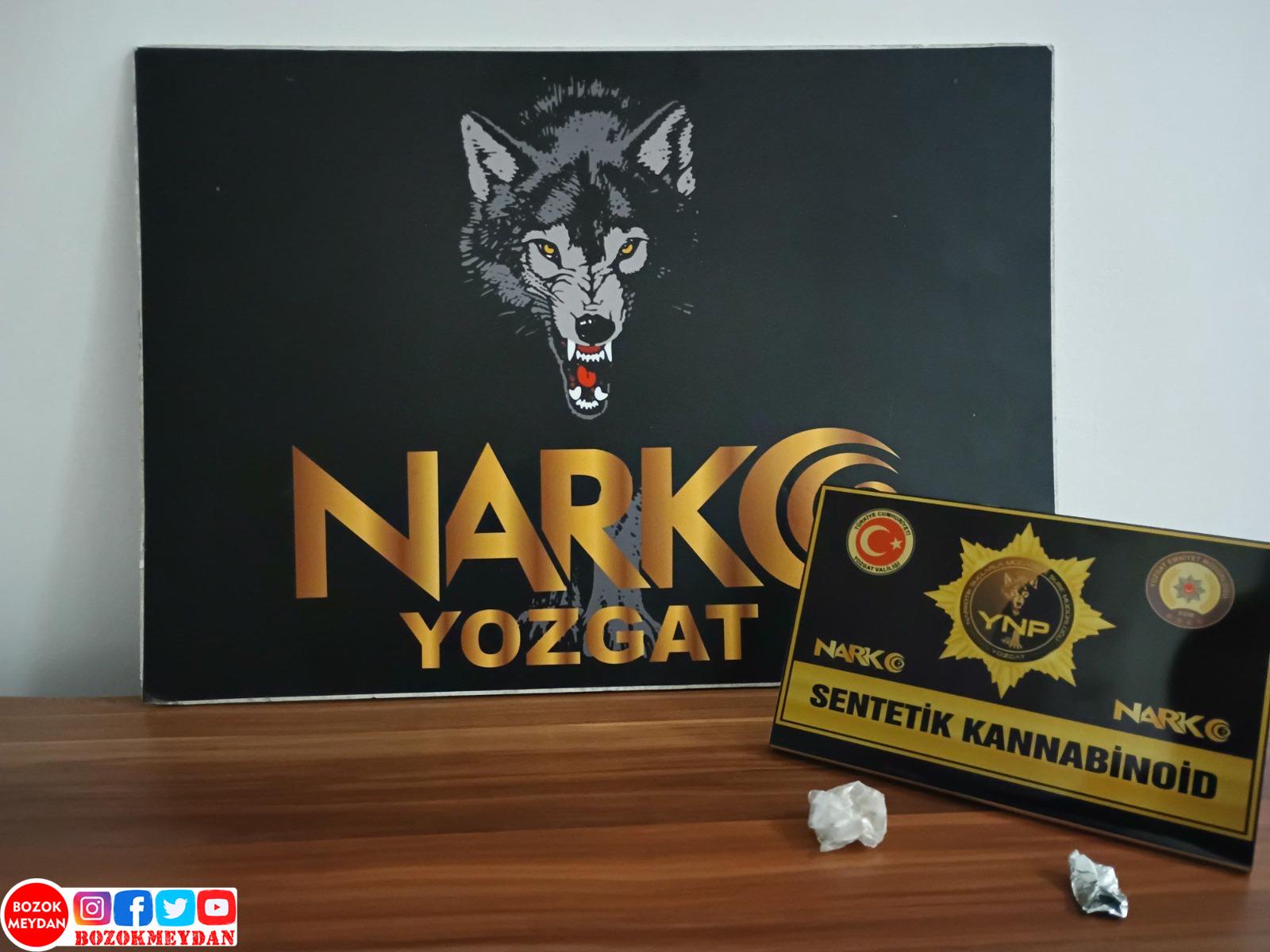 Yerköy’de Uyuşturucu Operasyonu: Sentetik Madde Ele Geçirildi